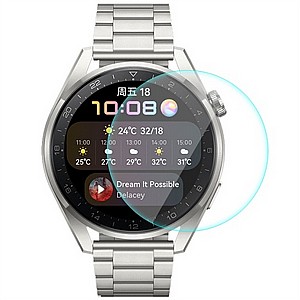 מגן מסך "זכוכית" מבית VMax לשעון יד חכם מדגם: Huawei Watch GT 3 46mm מגן מסך "זכוכית" מבית VMax לשעון יד חכם מדגם: Huawei Watch GT 3 46mm
